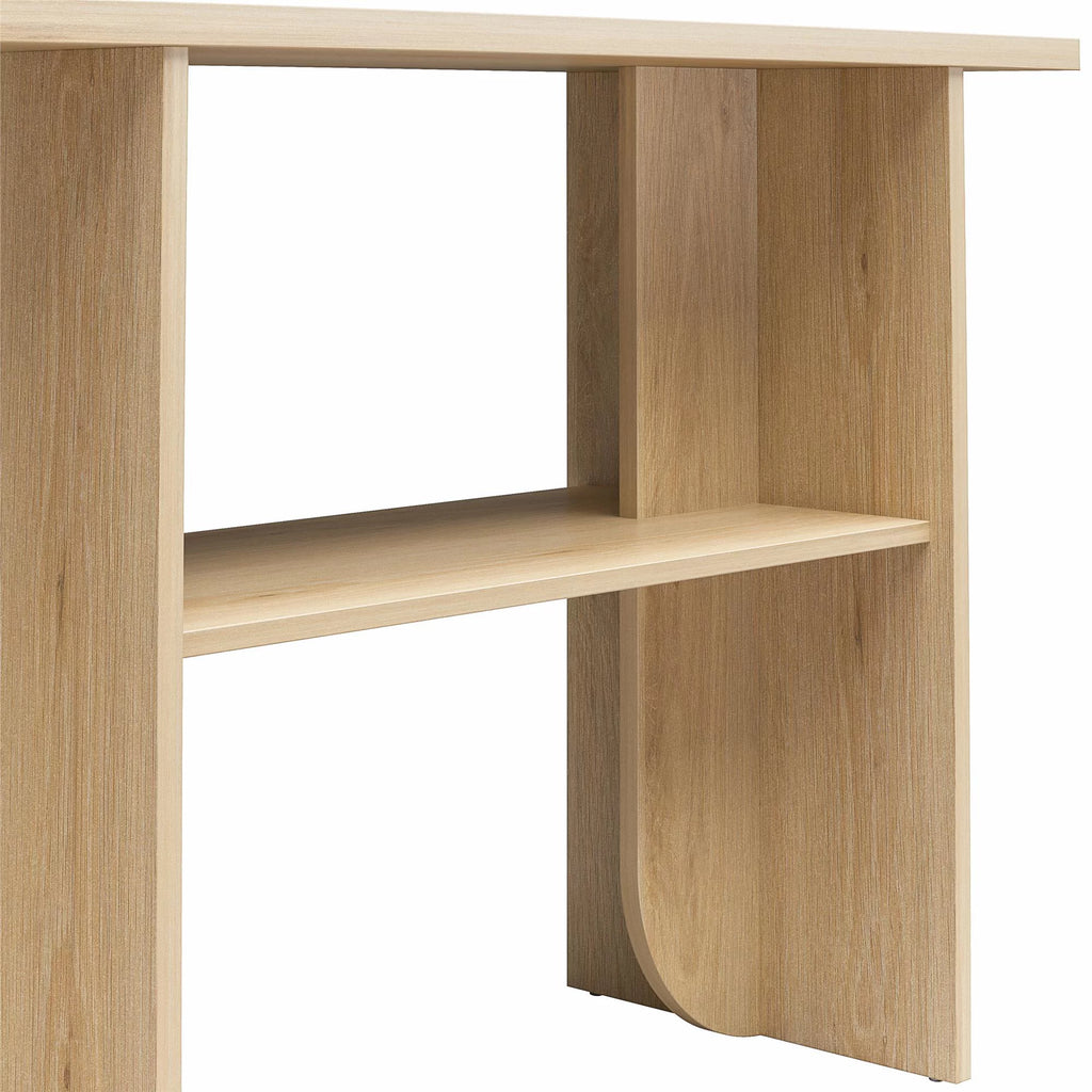 Light Oak Console Table K789