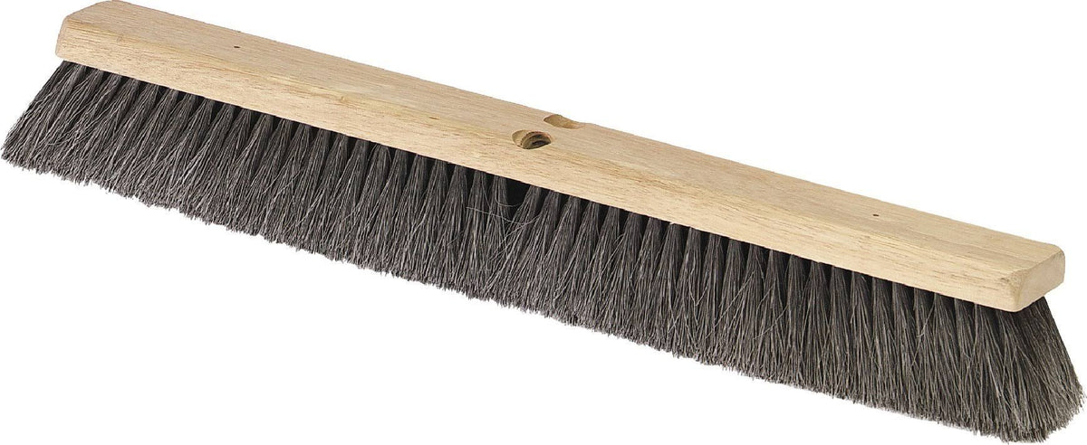 Black 36x22 Horsehair Floor Sweep P583