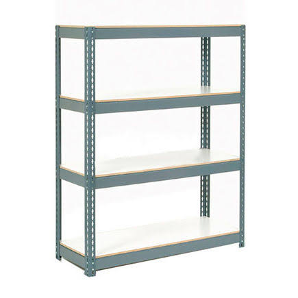 Extra Heavy Duty Shelving 48Wx12Dx84H 6 Shelves 1500 lbs. Cap. per Shelf C34485
