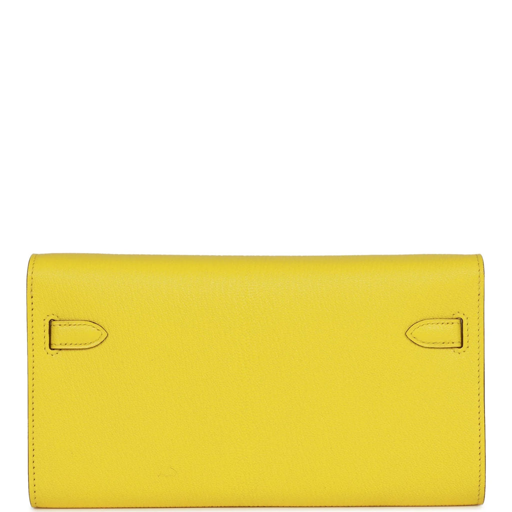 Jaune Citron Chevre Wallet R354