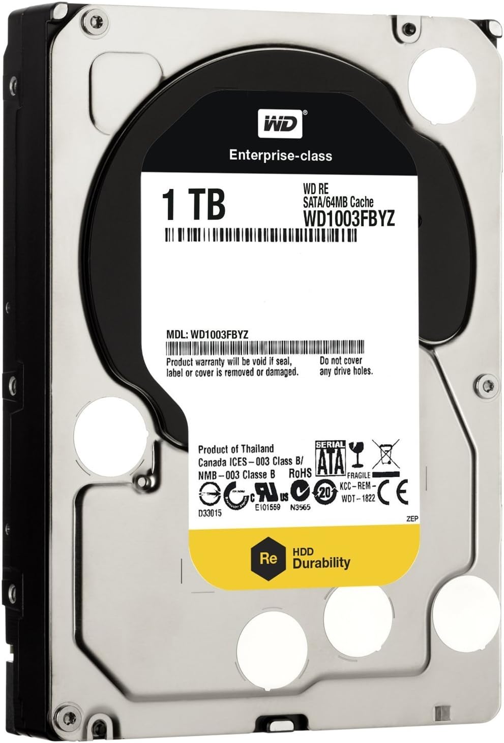 1 TB SATA III 7200 RPM 64 MB Cache Enterprise Hard Drive U8797