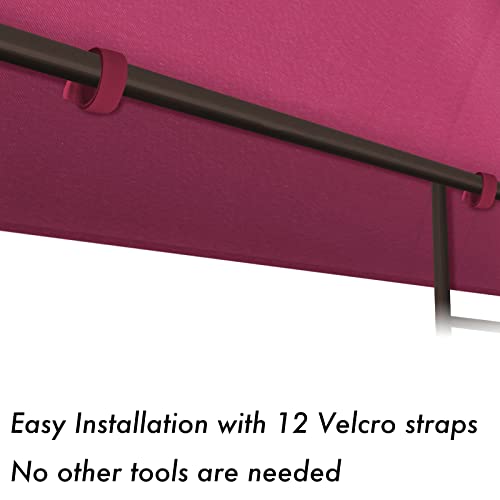 10x10 FT Grey Double Tiered Canopy Top R8790