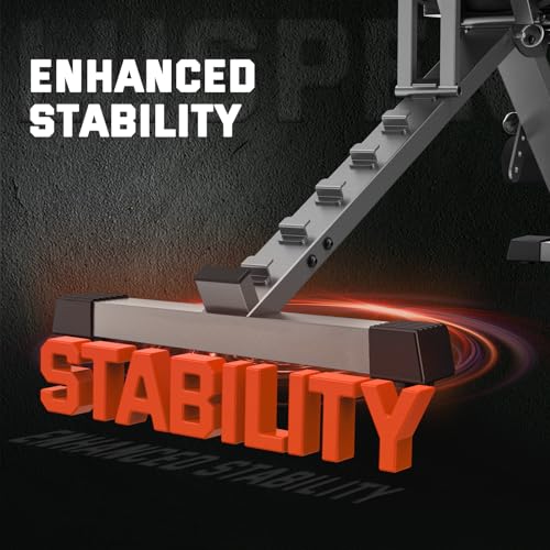 Adjustable Weight Bench Foldable Workout Bench U114