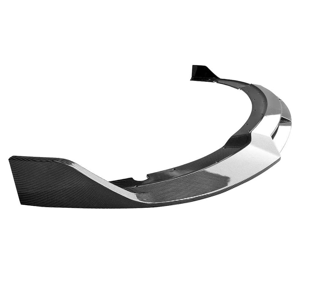 Carbon Fiber Print Front Bumper Lip Splitter Y7089