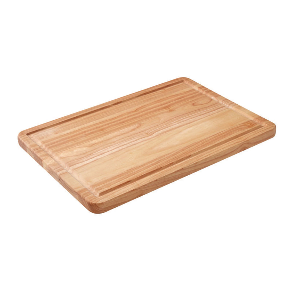 Wood Cutting Board with Perimeter Trench H4924