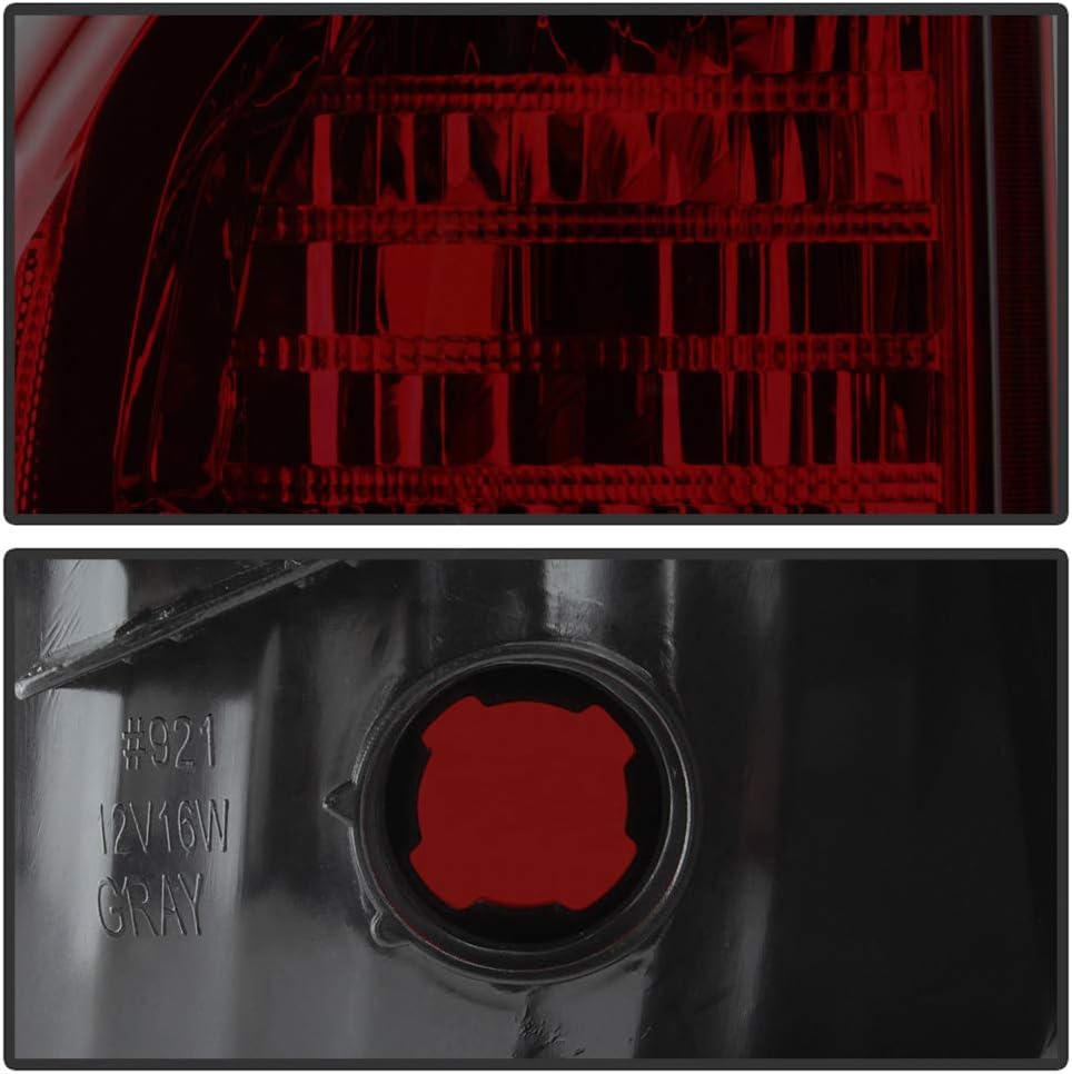 Red Smoked Tail Lights for Toyota Tundra Pickup Truck Z700