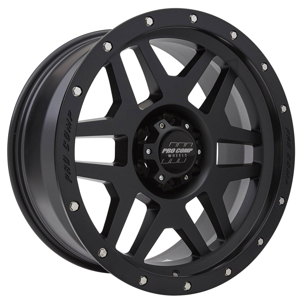 Satin Black Finish Alloy Wheels T743