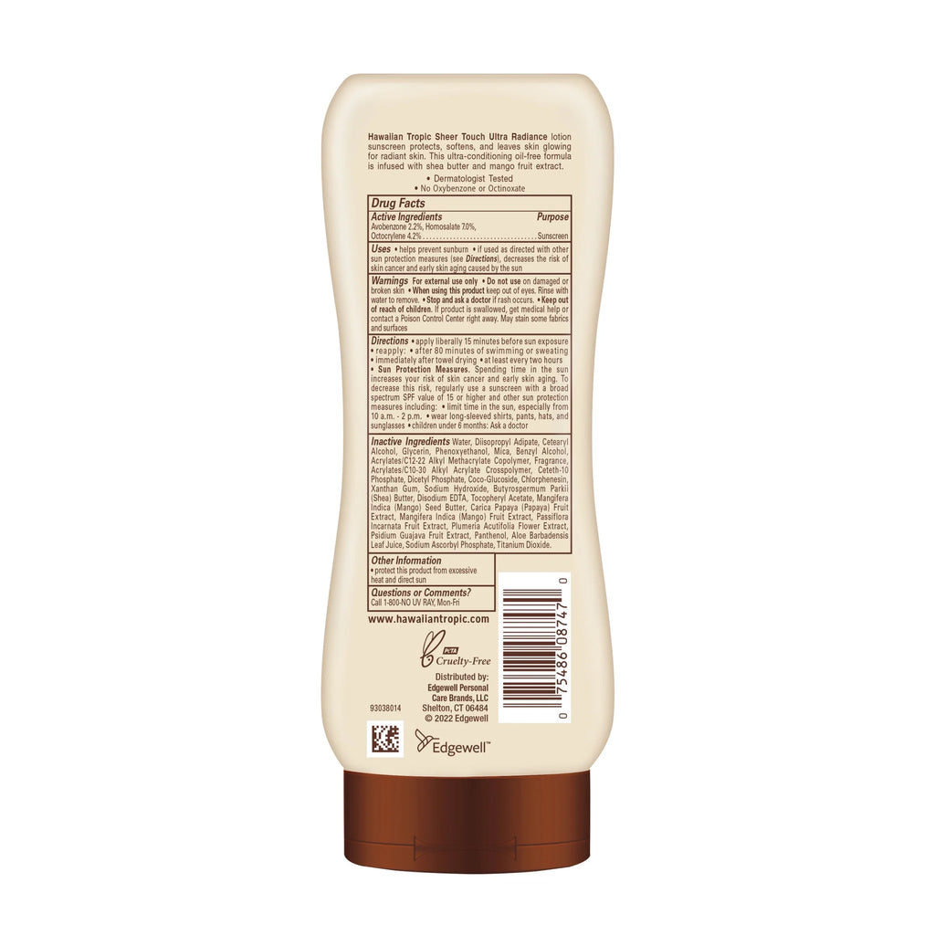 Sheer Touch Ultra Radiance Lotion Sunscreen SPF 30, 8oz V73255