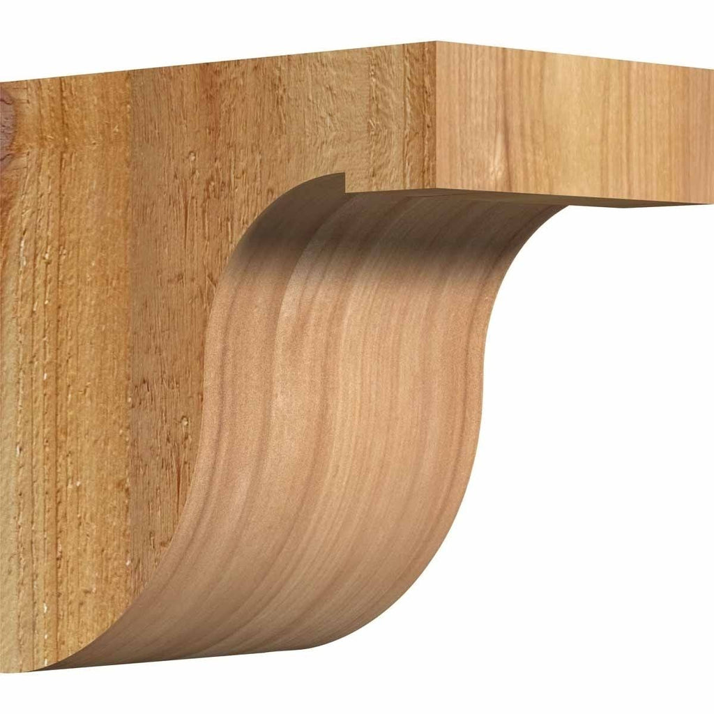 Rough Sawn Cedar Corbel O22044