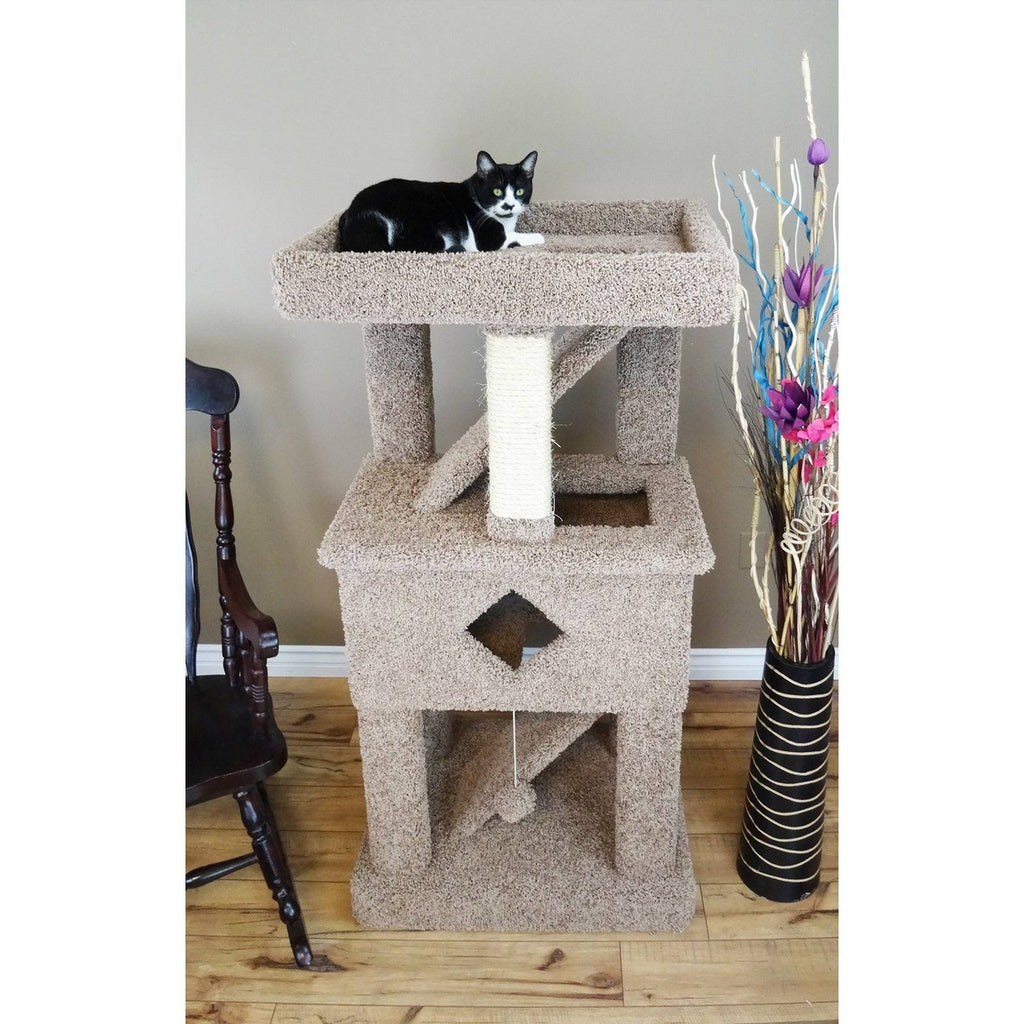 Beige Cat Condo Cat Play Gym O58792