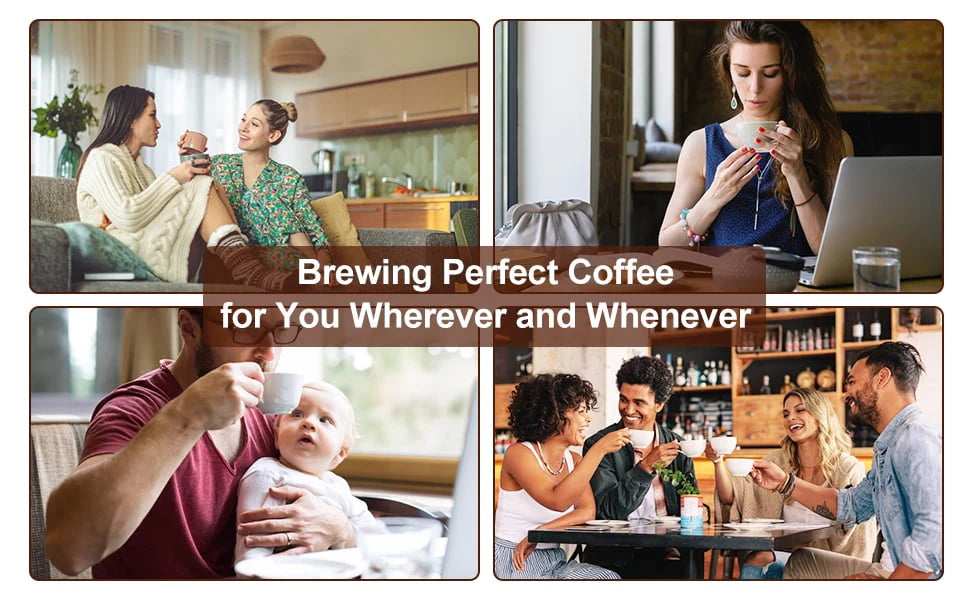 2-Way Single Serve Coffee Maker with 8-14 oz Brew Size X5990