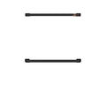 Flat Black Double Wall Oven Handle Kit B71447
