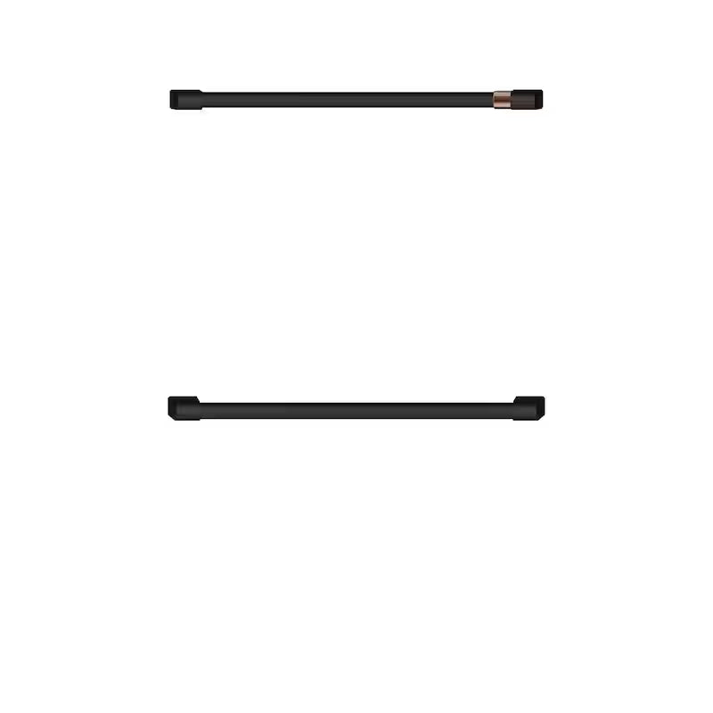 Flat Black Double Wall Oven Handle Kit B71447