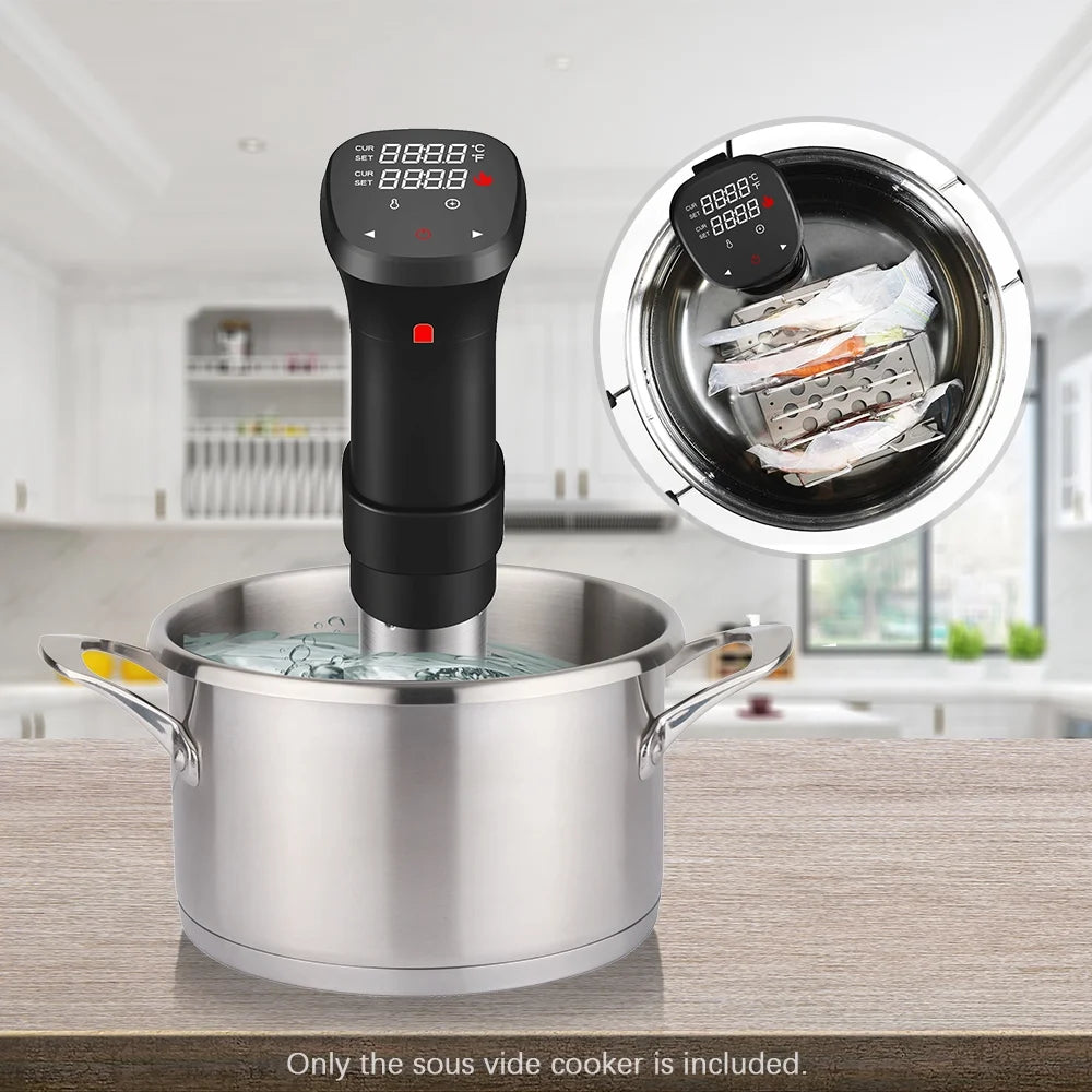 1100W Sous Vide Cooker Waterproof With Accurate Temperature Time Control Display Screen F2559