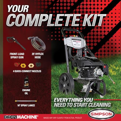 3400 PSI Gas Pressure Washer, 2.5 GPM U842