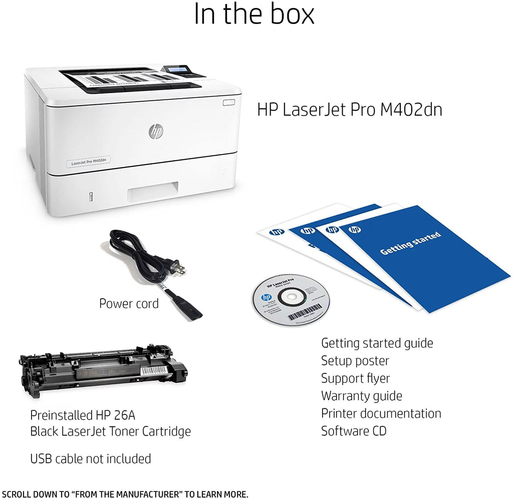 Laser Printer with Built-in Ethernet & Double-Sided Printing S336
