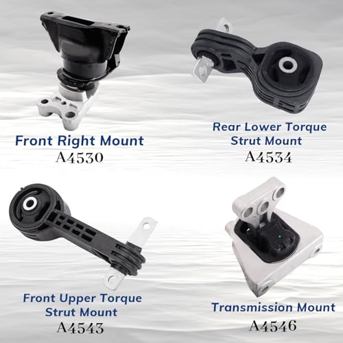 Set of 6 Engine Motor and Transmission Mount Kit Y4725