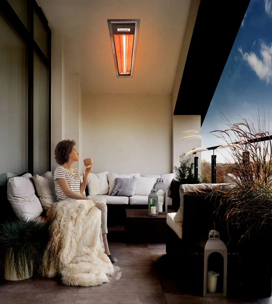 4000 Watt Electric Infrared Dual Element Wall Mount Heater Z29020
