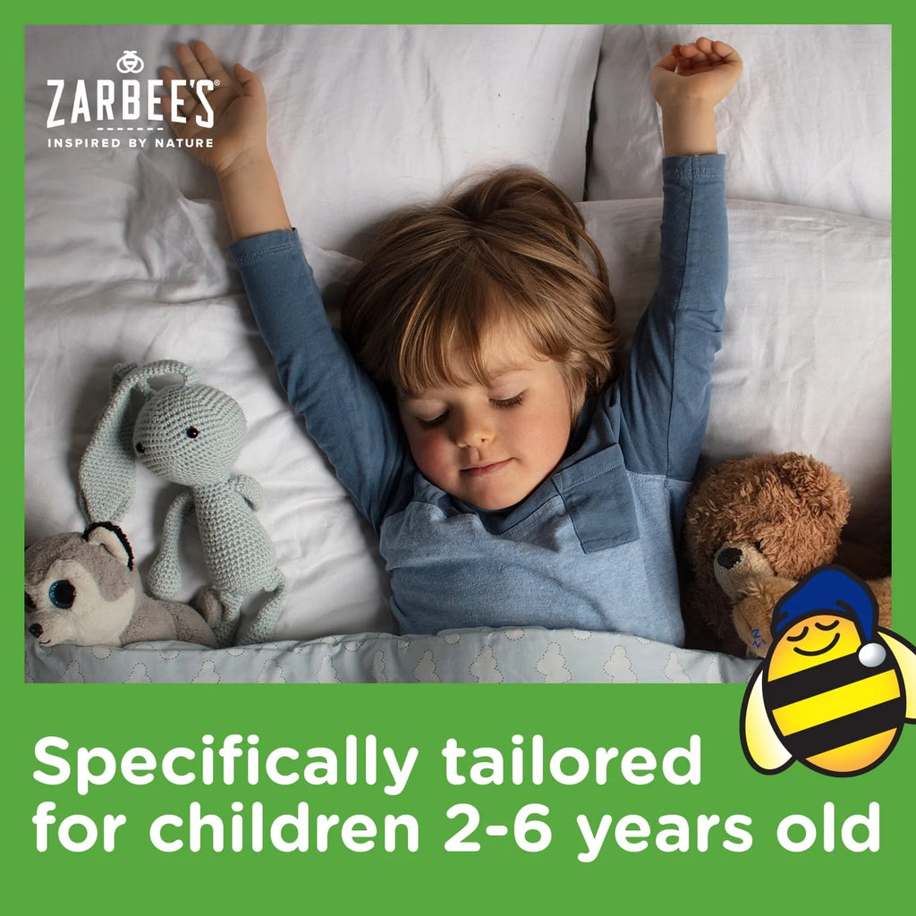 Kids Cough + Mucus Nighttime Syrup with Honey, Ivy Leaf, Zinc & Elderberry, Mixed Berry, 4FL Oz R350396