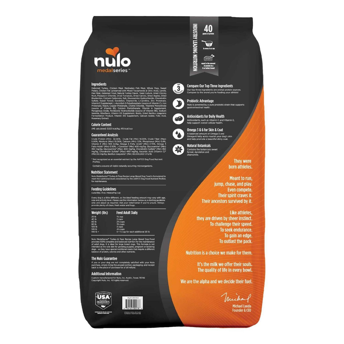 Grain Free Turkey & Peas Dog Food I2627