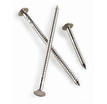 6 in. Stainless Steel Ring Shank Roofing Nails 5 lb. R956620