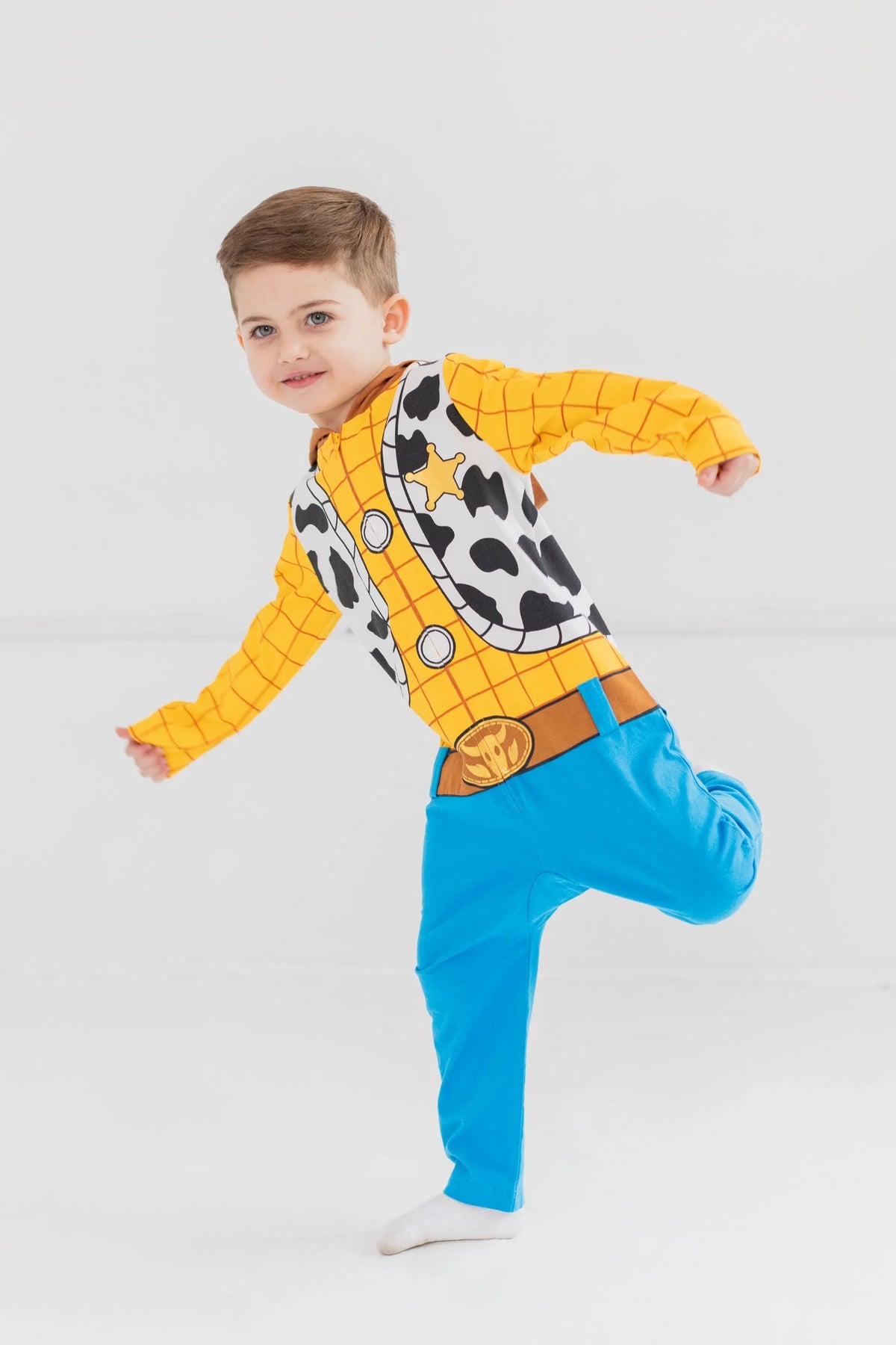 Woody Infant Baby Boys Zip Up Coverall T9359