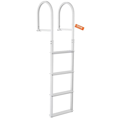 Removable 5 Steps 500 lbs Aluminum Dock Ladder S152