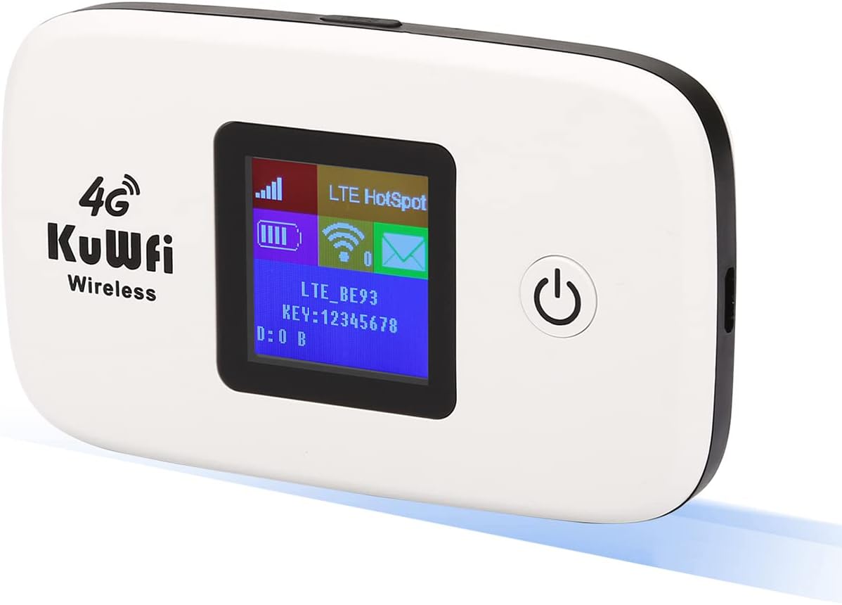4G LTE Mobile WiFi Hotspot Router with SIM Card Slot Q56492