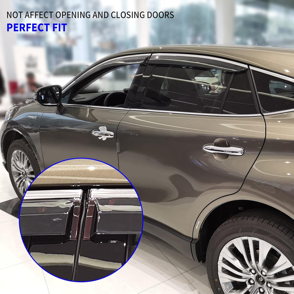 Smoke Side Window Deflector 4pcs R857747