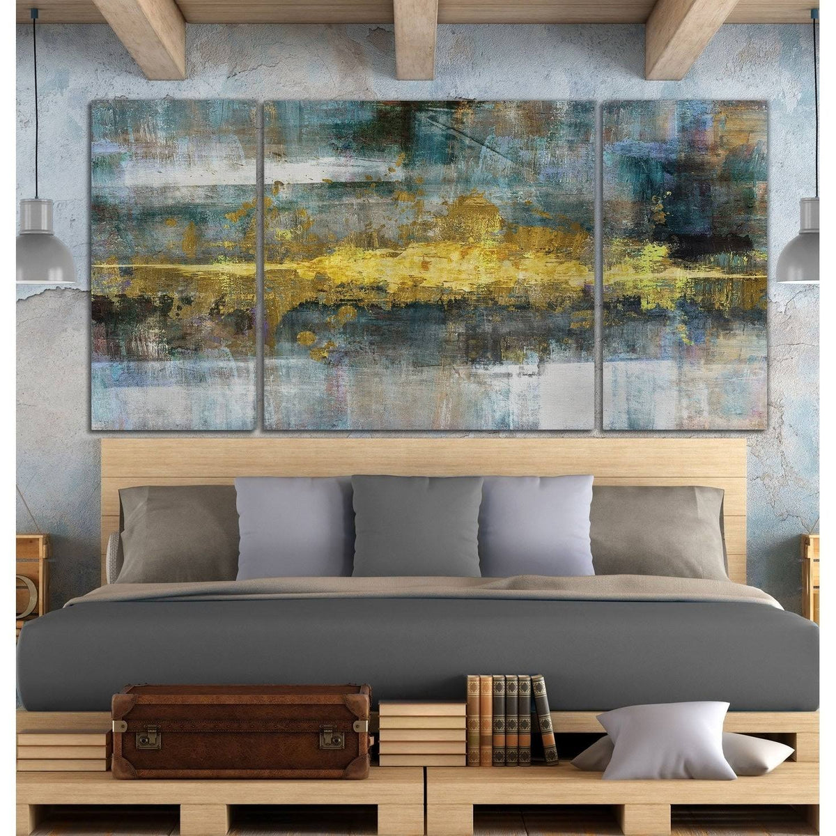 Oversized Canvas Multi Piece Art E420173