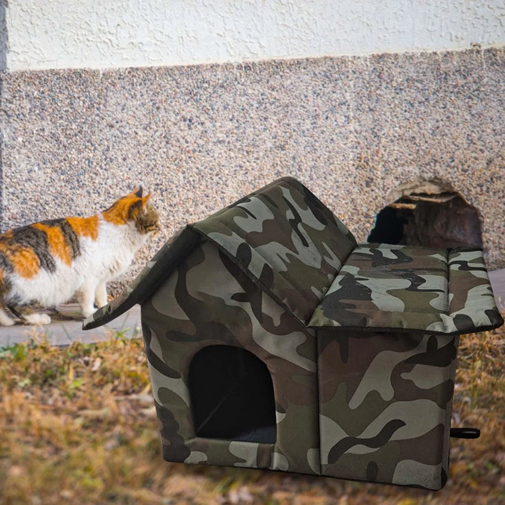 Waterproof Folding Pet Tent Cat House Dog Kennel R7920