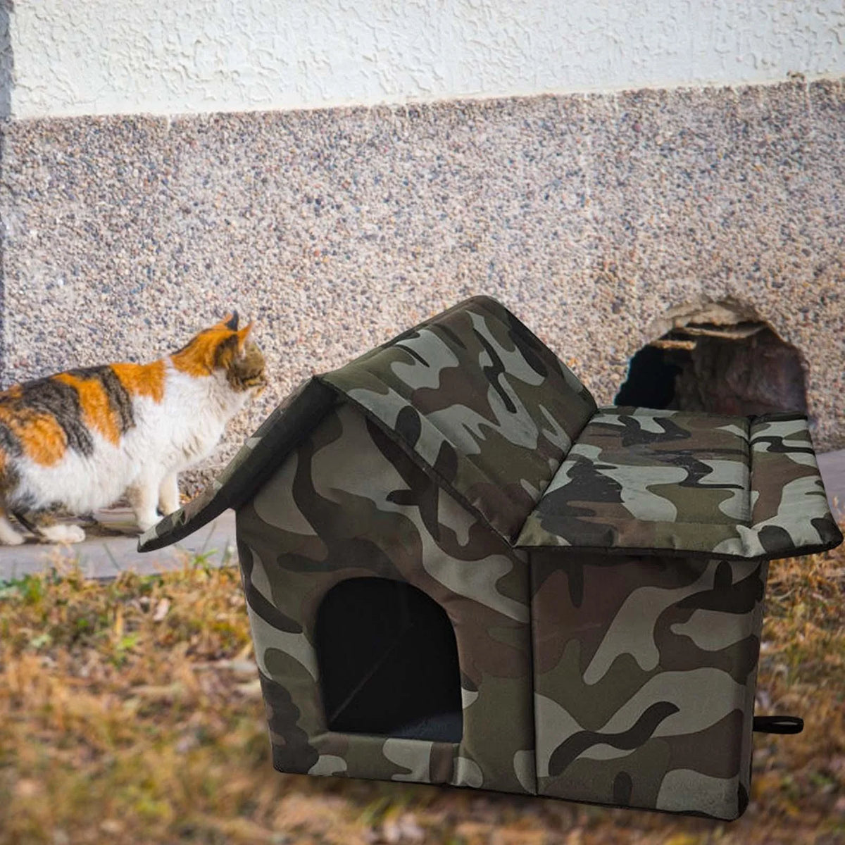 Waterproof Folding Pet Tent Cat House Dog Kennel R7920