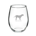 Stemless Red Wine Glass Q986