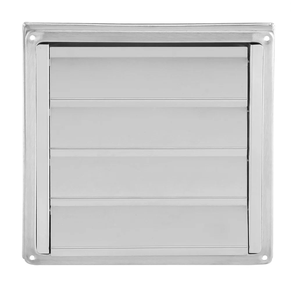 100mm Stainless Steel Square Dryer Vent Cover U5500
