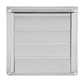 100mm Stainless Steel Square Dryer Vent Cover U5500