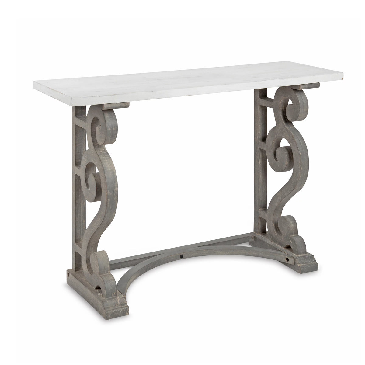 Solid Wood Farmhouse Console Table E760