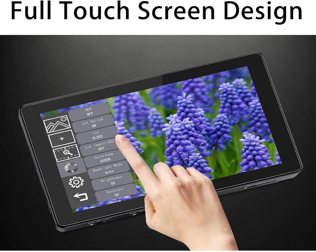 5.5 Touch Screen DSLR Camera Field Monitor 4K HDMI Input Output S9245