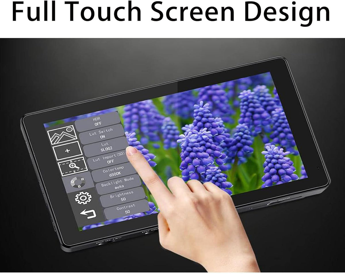 5.5 Touch Screen DSLR Camera Field Monitor 4K HDMI Input Output S9245