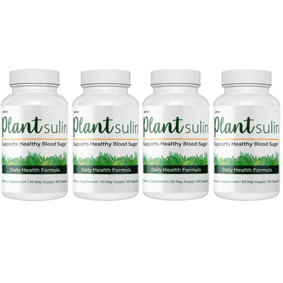 Blood Sugar Support Supplement 4 Bottles S2194