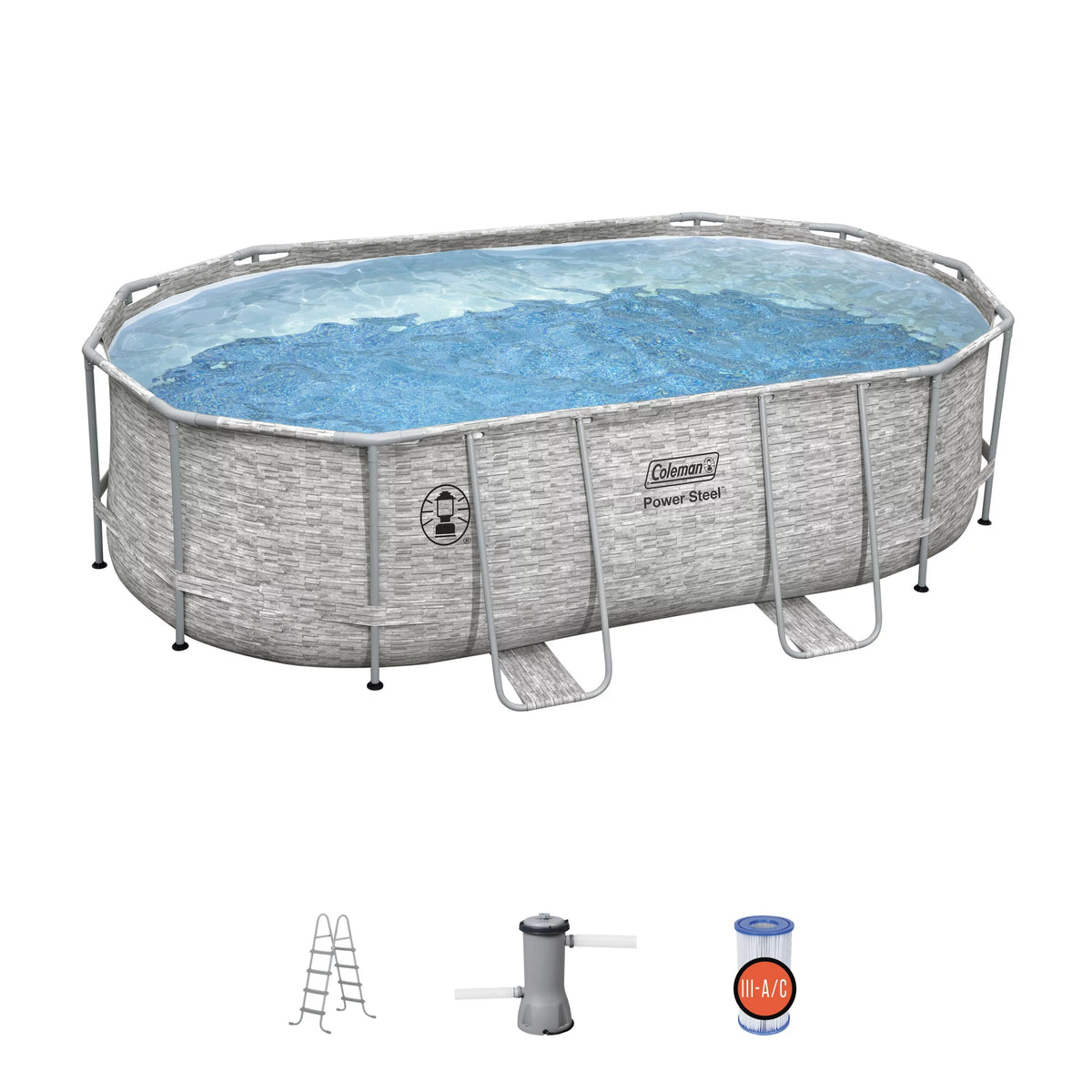 16' x 10' x 48 Oval Pool Set G5828