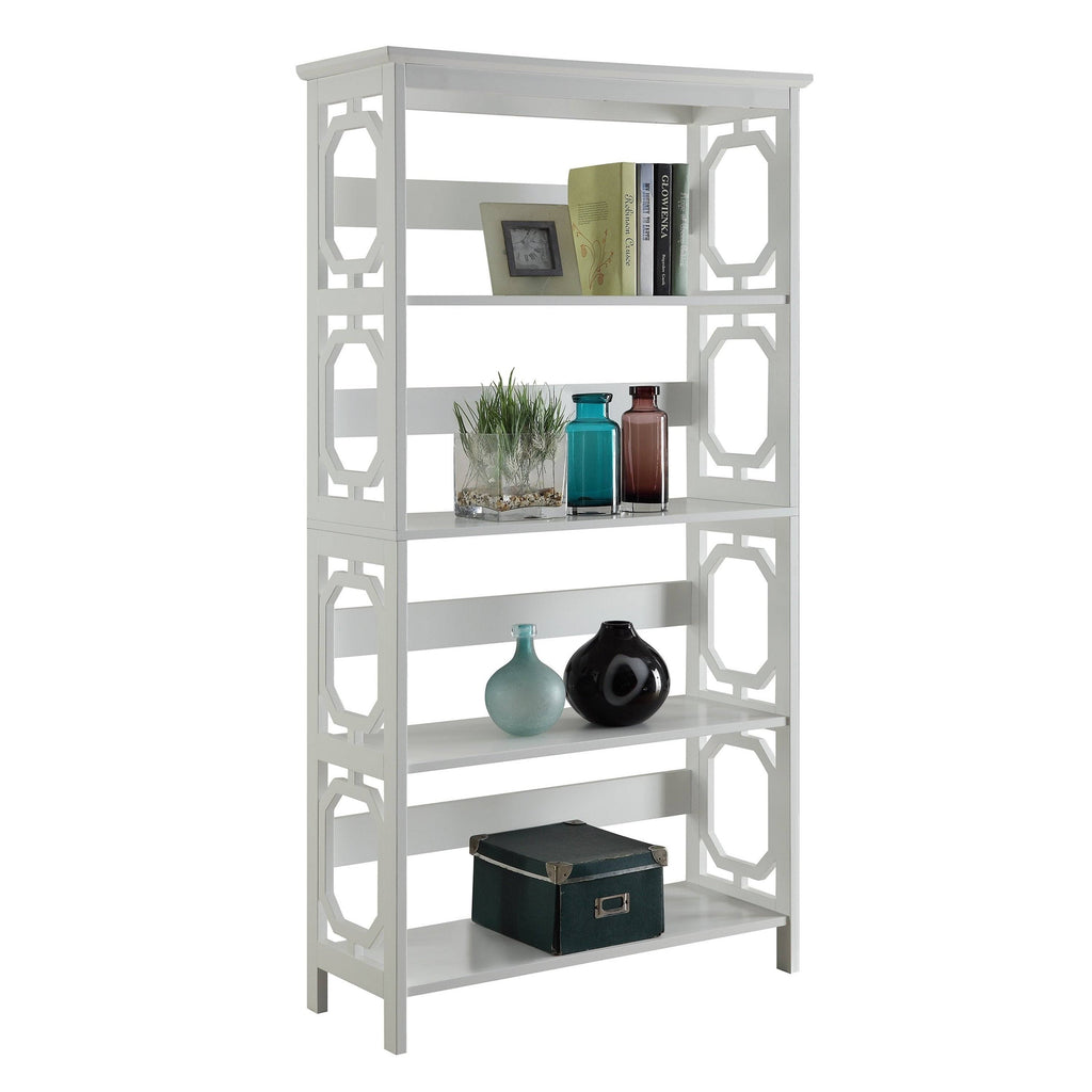 5-Tier Grey Bookcase S597052