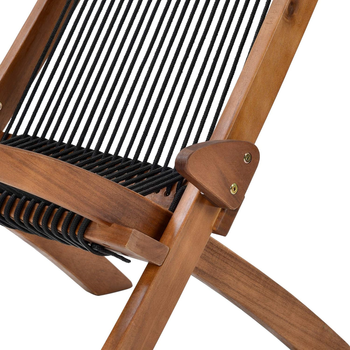 Folding Wooden Outdoor Lounge Chair F863