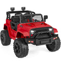 Red 12V Kids Ride On Truck Car with Parent Remote Control W844