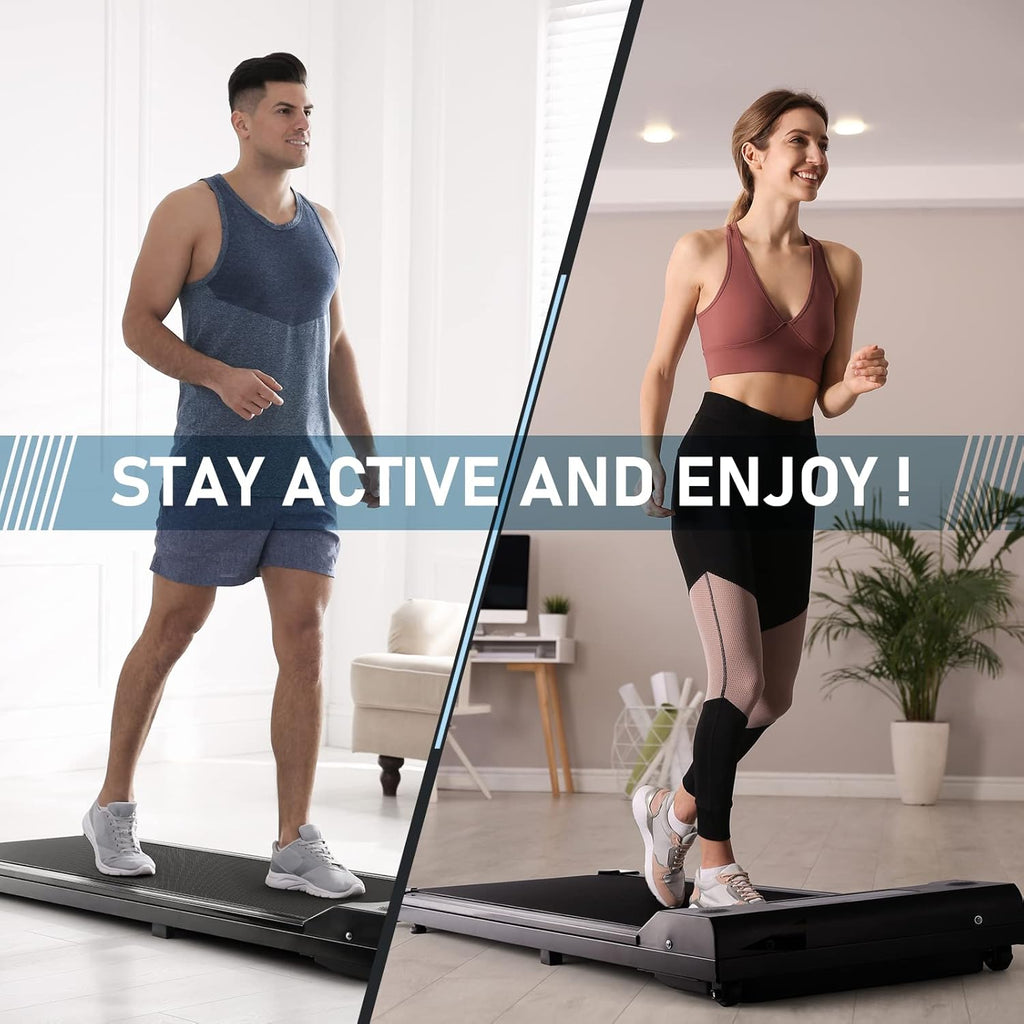 2 in 1 Under Desk Treadmill with Remote Control F178