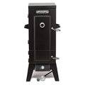 Black 36 Inch Propane Smoker with 4 Racks D899206