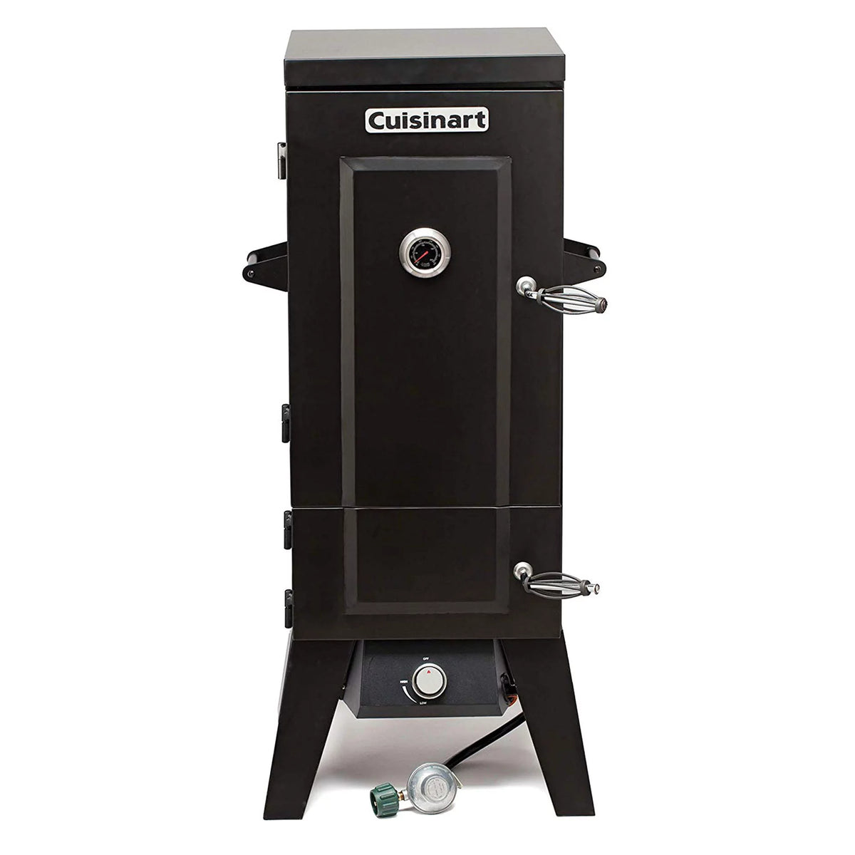 Black 36 Inch Propane Smoker with 4 Racks D899206