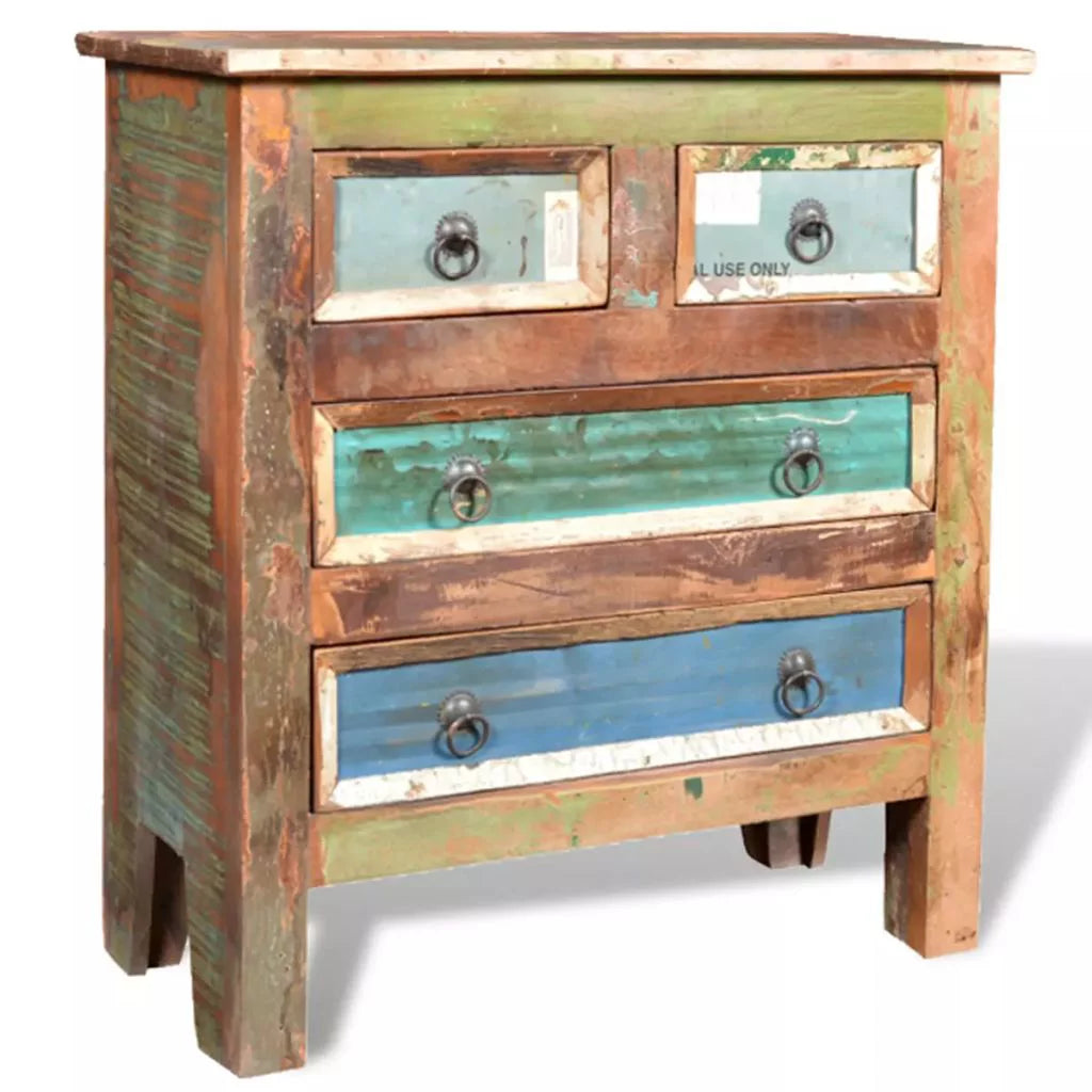 Reclaimed Wood Buffet Sideboard with 4 Drawers X566281