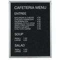 Framed Letter Board Message Center B71012