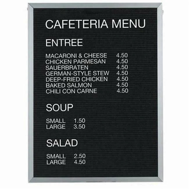 Framed Letter Board Message Center B71012