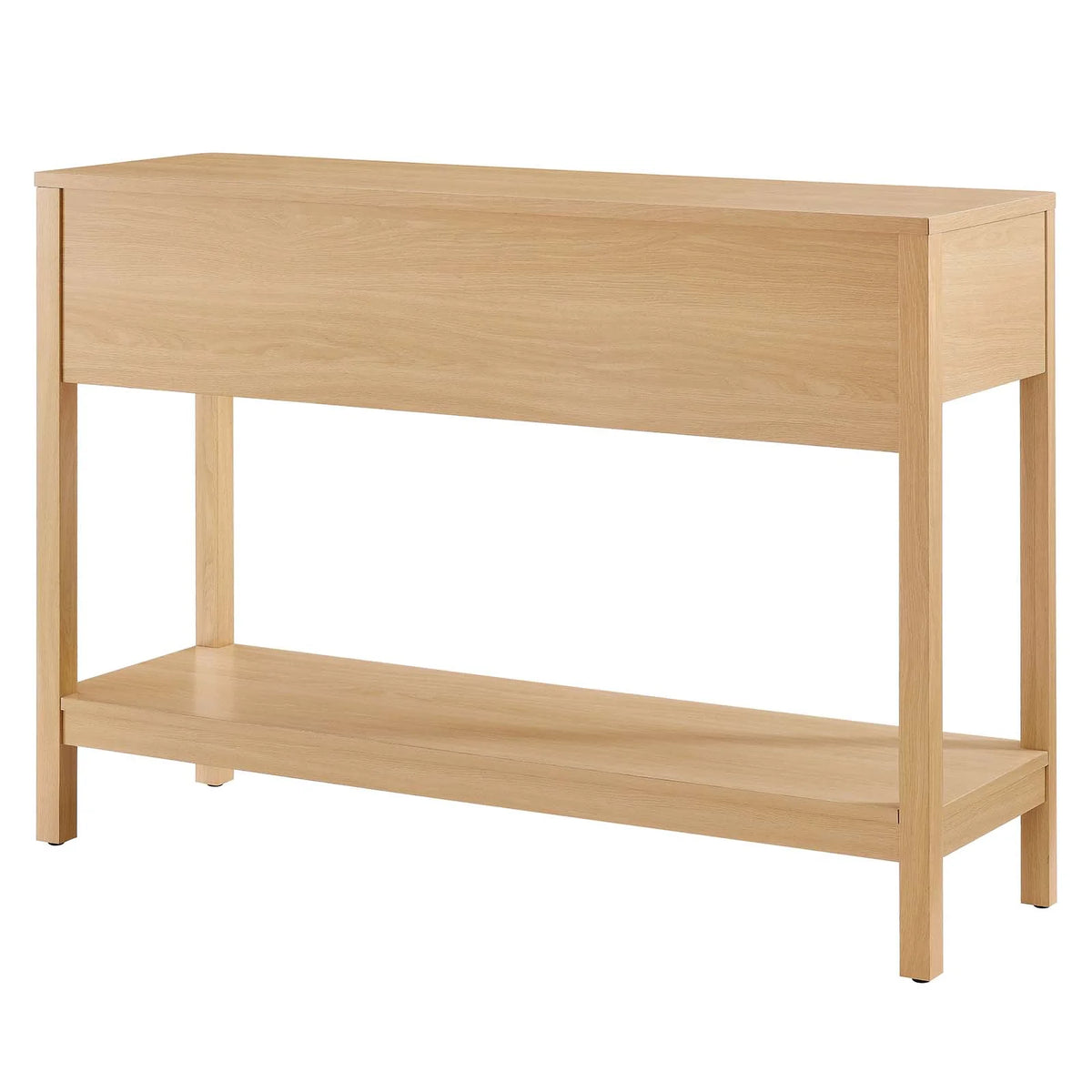 Oak Wood Entryway Console Table W7588